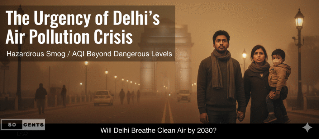 Delhi Air Pollution Crisis: Will Delhi Ever Breathe Clean Again in 2026, 2027, 2030?